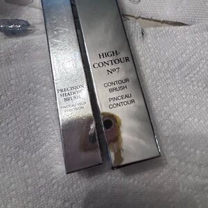 ❤️NIB-Lancôme -Contour No7 Silver Contour Brush& precision, shadow brush🥰